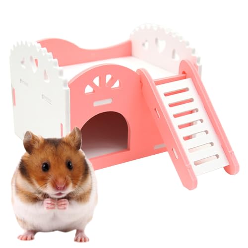 yeeplant Leiterhaus Spielzeug klettern Mini Hamster mit Versteck Tier Kleiner Hamster von yeeplant