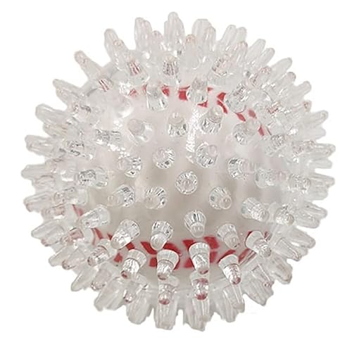 yeeplant Sound Bounce Spiky Dog Ball Play Toy Squeaky Fun Aggressive Chewers Activity Cats Dog Funny Toy Chewing von yeeplant