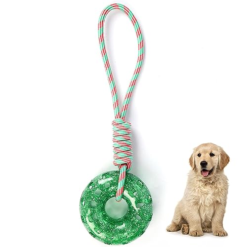 yeeplant Starkes Welpenspielzeug aus Seil für niedliche, lustige, interaktive Hunde aus weichem Gummi – robustes Beißspielzeug fördert Spaß und Kraft von yeeplant