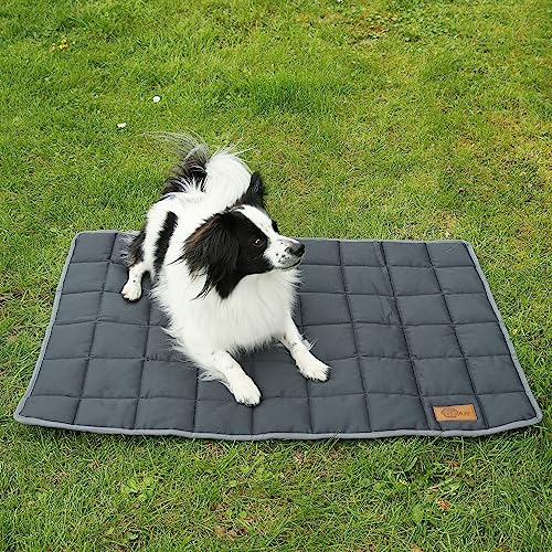 your GEAR Lana Hundematte 90 x 60 cm Hundedecke, OEKO-TEX Baumwolle, weich, robust, waschbar, Indoor & Outdoor von your GEAR