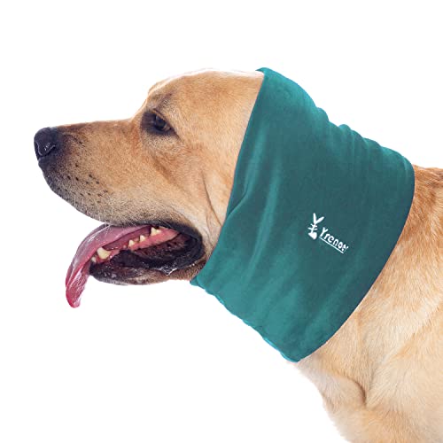 Hunde-Kapuzenpullover, weiche Snoods für Hunde, atmungsaktiv, Kopfwickel, Ohrabdeckung für Angstlinderung und Beruhigung, keine Ohrwickel für Hunde, reduzieren Angstzustände, Donner, Staubsauger von yrenoer