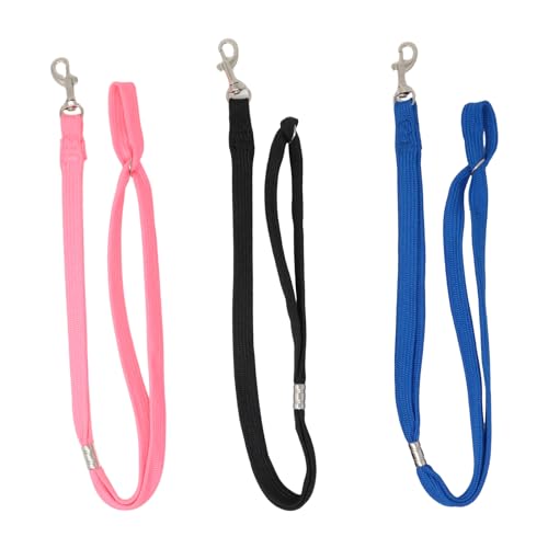 yueton 3PCS Pet Grooming Loop Dog Clipper Holder Pet Nylon Lanyard Cat Bath Rope Pet Nylon Sling Adjustable Fixed Dog Cat Safety Rope Nylon Restraint Noose for Dog and Cat Grooming Supplies von yueton