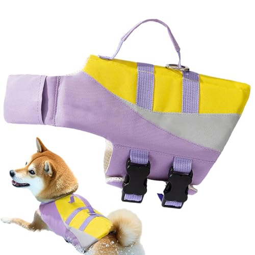 Hundeschwimmweste | Hundeschwimmweste zum Schwimmen, verstellbar, modisch, wasserdicht, schwimmende Jacke für Welpen, Outdoor, Bootfahren, Rettung, Haustierpool Hundeschwimmweste | Hundeschwimmweste zum Schwimmen, verstellbar, modisch, wasserdicht, schwimmende Jacke für Welpen, Outdoor, Bootfahren, Rettung, Haustierpool von yztju