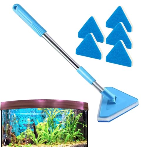 yztju Aquarium Scheuerbürste - Glasbecken Reiniger Für Aquarien | Langstiel-Reinigungs- Algenentfernung Terrarium Teich Haushalt Küche Wasserpflege Schaber Für Terrarium, Teich & Haushalt yztju Aquarium Scheuerbürste - Glasbecken Reiniger Für Aquarien | Langstiel-Reinigungs- Algenentfernung Terrarium Teich Haushalt Küche Wasserpflege Schaber Für Terrarium, Teich & Haushalt von yztju
