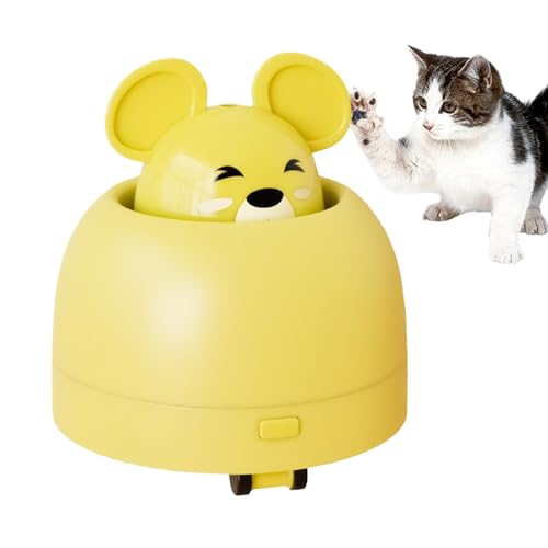 yztju Katzenspielzeug Interaktiv | Mäuse Wiederaufladbare Spielzeuge für Kätzchen | Leises Kitten Spiel, Haustier Aktivität Gegen Langeweile Jagdsimulation Kratzalternative Training yztju Katzenspielzeug Interaktiv | Mäuse Wiederaufladbare Spielzeuge für Kätzchen | Leises Kitten Spiel, Haustier Aktivität Gegen Langeweile Jagdsimulation Kratzalternative Training von yztju