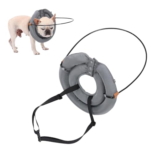 yztju Kollisionsring für Blinde Hunde, Leitgerät für Blinde Hunde,Anti-Kollision Light Weight -Stoßfängerhalsband - Augenschutz, vertrauensbildender Heimtierbedarf für sehbehinderte Haustiere von yztju