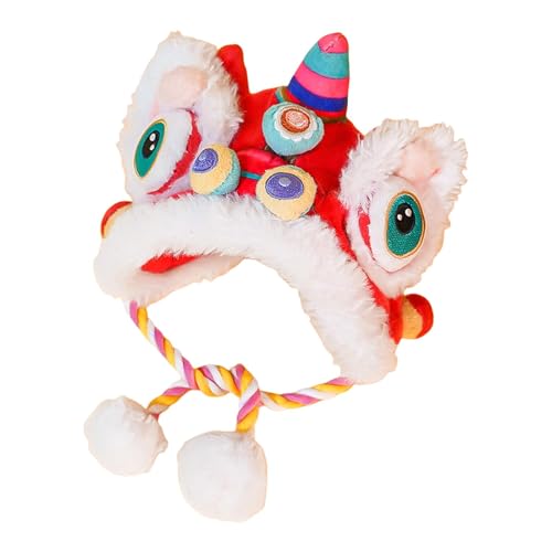 yztju Weihnachtskatzenhüte | Chinesisches Neujahrskatzen-Tigerhut, Kaltwetter-Katzenkostüm, Urlaubshut für Versammlungen, Foto-Requisiten, Alltag, Spazierengehen, Zuhause yztju Weihnachtskatzenhüte | Chinesisches Neujahrskatzen-Tigerhut, Kaltwetter-Katzenkostüm, Urlaubshut für Versammlungen, Foto-Requisiten, Alltag, Spazierengehen, Zuhause von yztju