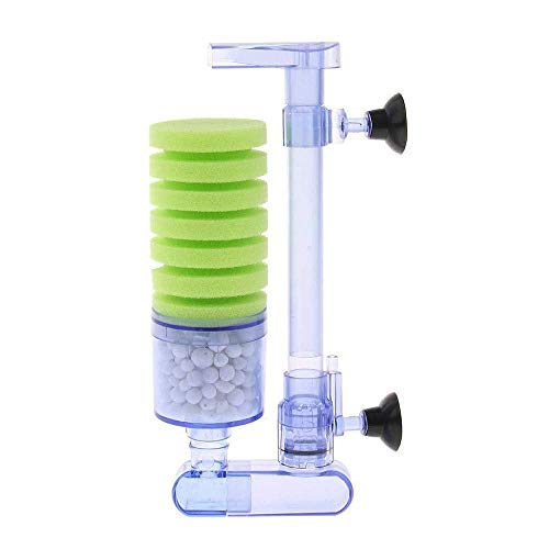 zaizai Aquarienfilter, Schwammfilter Luftsauerstoff erhöhen Aquarium Filter Wasseraufbereiter Reinigungsmittel für Aquarien-XY-2881 von zaizai