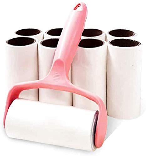 zaizai Lint Roller Pet Remover 8 Klebrige Ersatzköpfe (Je 60 Blatt) Für Kleidung, Tierhaare, Autositze, Sofa, Teppich von zaizai