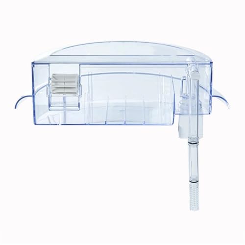 zaoalife Runder Aquarium-Filter, leiser Aquarium-Filtration zum Aufhängen, kleine Aquarium-Filtration mit Filterschwamm, geeignet für ein rundes Aquarium mit einem Durchmesser von ca. 10 cm von zaoalife