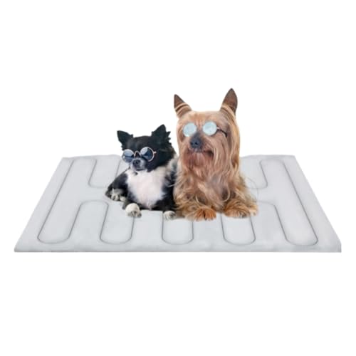 zjhukfmc Kühlmatte Für Hunde - Hunde Kühlkissen,Waschbare Unterlage Für Bett Käfig Camping Auto Outdoor Training Indoor zjhukfmc Kühlmatte Für Hunde - Hunde Kühlkissen,Waschbare Unterlage Für Bett Käfig Camping Auto Outdoor Training Indoor von zjhukfmc