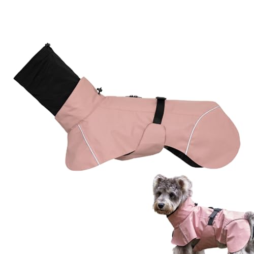 zjhukfmc Regenmantel für Hunde, leicht, verstellbar, reflektierend, für mittelgroße Hunde, Welpen und Outdoor zjhukfmc Regenmantel für Hunde, leicht, verstellbar, reflektierend, für mittelgroße Hunde, Welpen und Outdoor von zjhukfmc