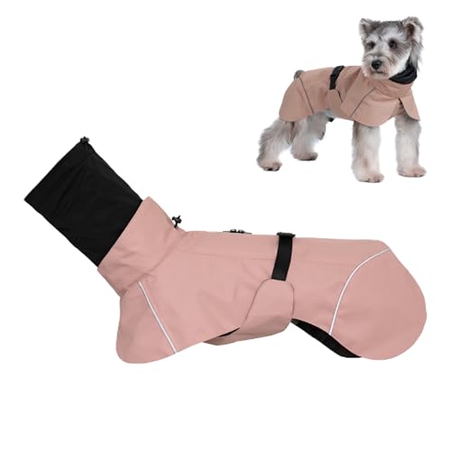 zjhukfmc Regenmantel für Hunde, leicht, verstellbar, reflektierend, für mittelgroße Hunde, Welpen und Outdoor zjhukfmc Regenmantel für Hunde, leicht, verstellbar, reflektierend, für mittelgroße Hunde, Welpen und Outdoor von zjhukfmc