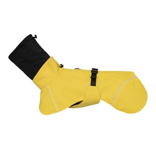 zjhukfmc Regenmantel für Hunde – Doppelkragen, wasserdichter Hunde-Regenmantel, verstellbar, reflektierend, leicht, für mittelgroße Hunde, Welpen und Outdoor zjhukfmc Regenmantel für Hunde – Doppelkragen, wasserdichter Hunde-Regenmantel, verstellbar, reflektierend, leicht, für mittelgroße Hunde, Welpen und Outdoor von zjhukfmc