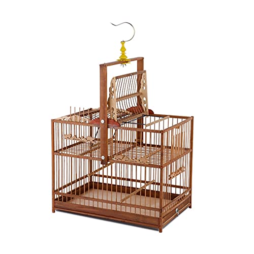 zlw-shop Vogelkäfig Der Lila Bambus Beat Cage Beat Cage Step Cage Drossel Vogelkäfig Sticken Auge Vogel Halten Käfig Akazie Vogelspatz Vogelkäfig Flugkäfig von zlw-shop