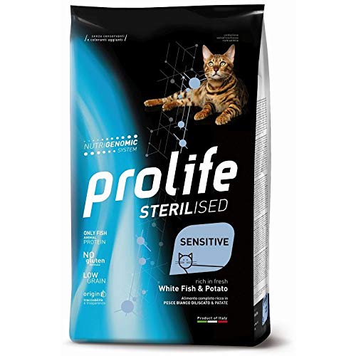 zodiaco Prolife Cat Sterilised Weißfisch und Kartoffeln 7 kg von zodiaco