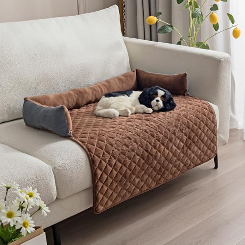 Pelsbarn Cooling Bed (2XL,Coffee) von zoocco