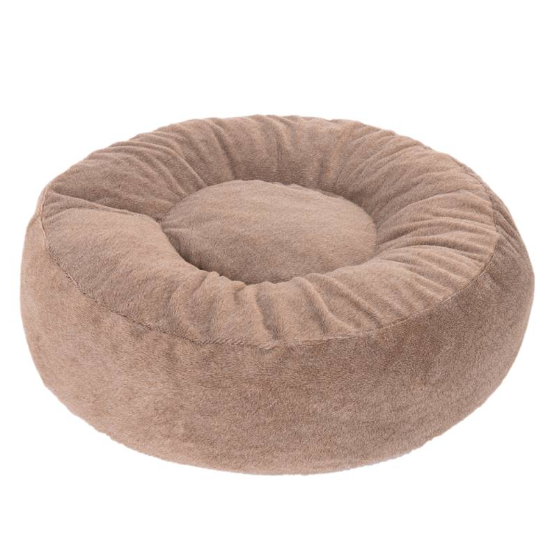 Hundebett Flocke - Ersatzbezug Ø 65 cm, braun von zooplus Exclusive