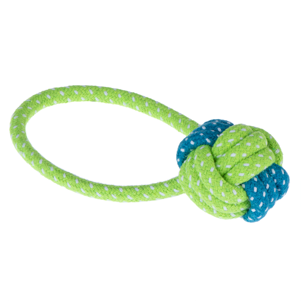 Hundespielzeug Limoen Ball & Seil - ca. Ø 6 x L 20 cm Hundespielzeug Limoen Ball & Seil - ca. Ø 6 x L 20 cm von zooplus Exclusive