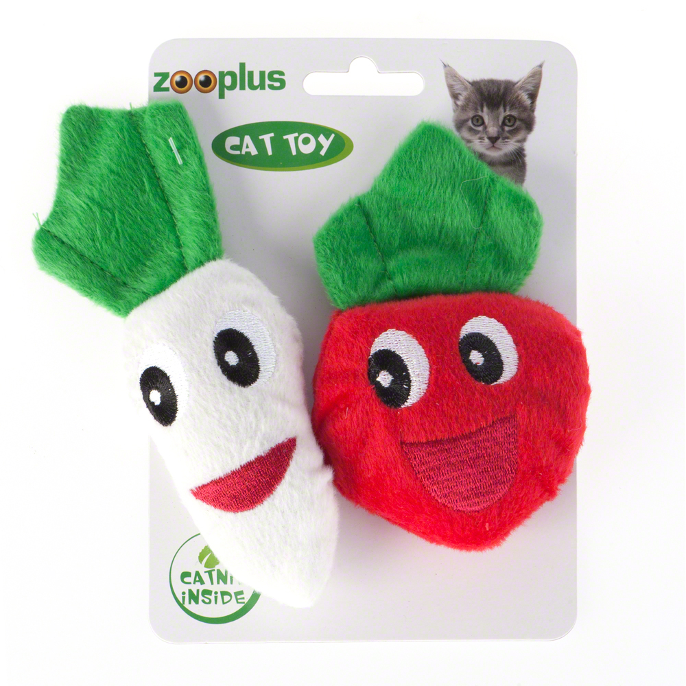 Katzenspielzeug Catnip Veggies - Sparpaket: 2 x 2er Set Katzenspielzeug Catnip Veggies - Sparpaket: 2 x 2er Set von zooplus Exclusive