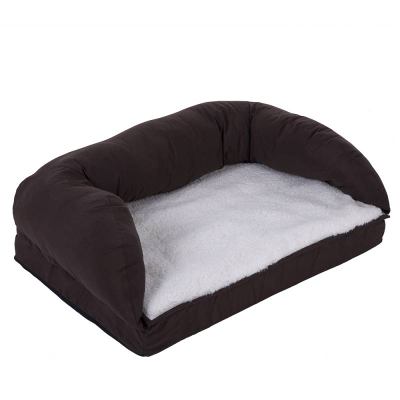 Orthopädisches Hundebett eckig - L 75 x B 50 x H 25 cm von zooplus Exclusive