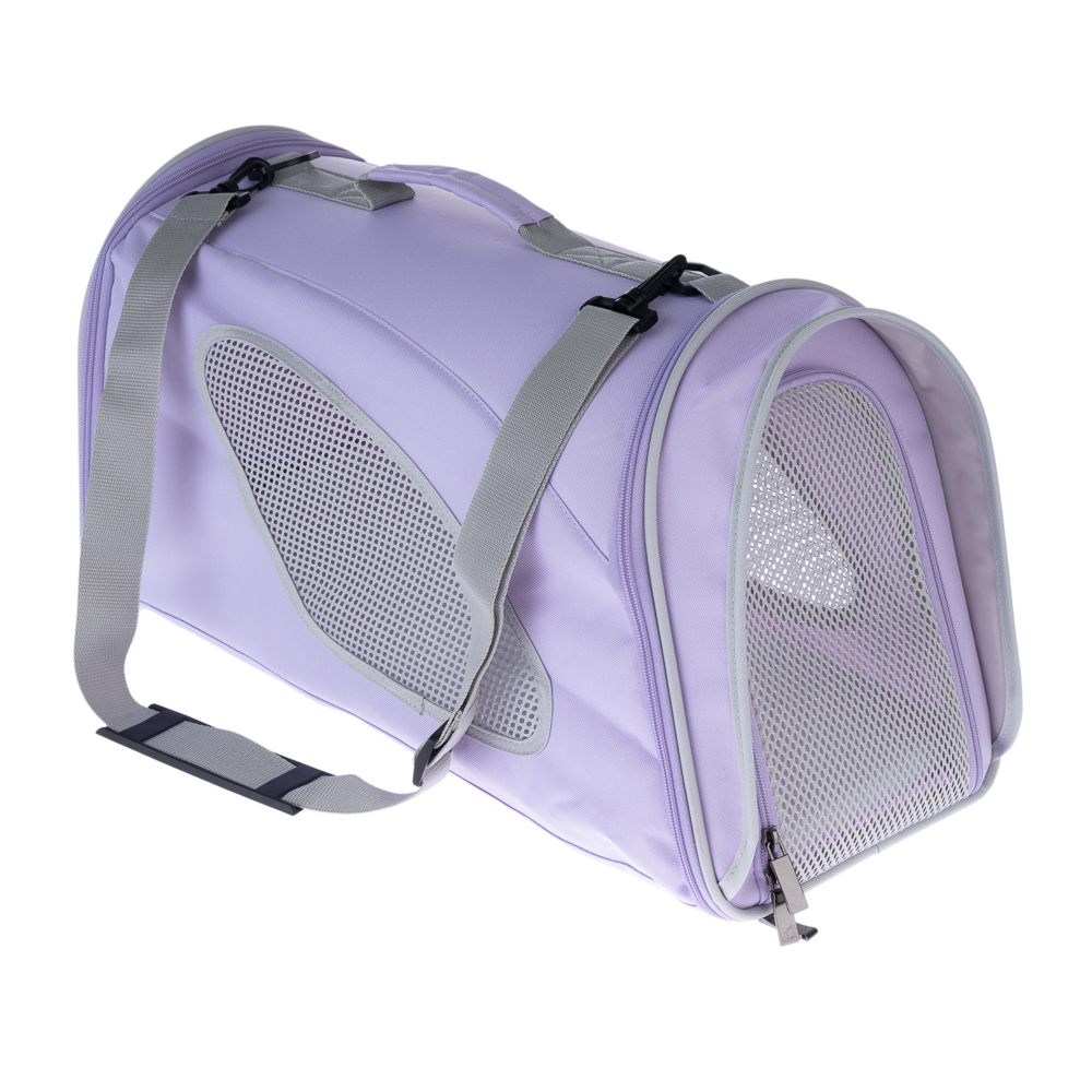 Tragetasche - lavendel, L 54 x B 27 x H 30 cm von zooplus Exclusive