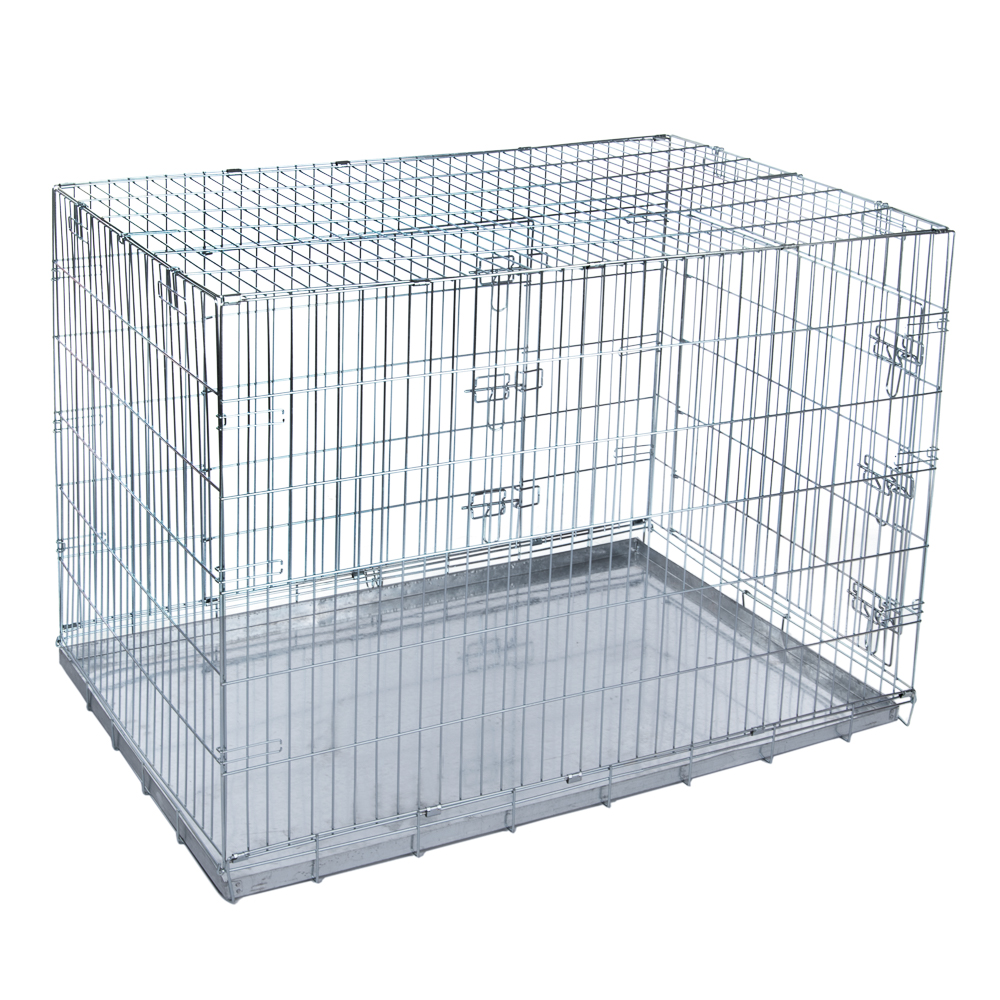 Transportkäfig Double Door - B 78 x T 118 x H 84 cm Transportkäfig Double Door - B 78 x T 118 x H 84 cm von zooplus Exclusive