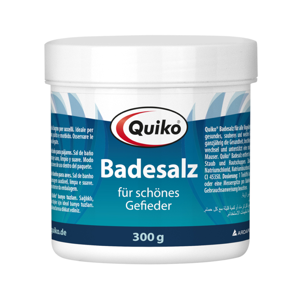 Quiko Badesalz für schönes Gefieder - 300 g von zooplus