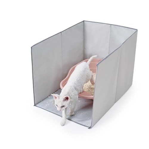 Cat Müllschacht - staubsichere Wachabdeckung für Toilettentraining, wesentliches Zubehör für die Prävention von Chaos, ältere Katzen, Kätzchen, Haustiere, wiederverwendbares Abfall, Anti -Leckage und Cat Müllschacht - staubsichere Wachabdeckung für Toilettentraining, wesentliches Zubehör für die Prävention von Chaos, ältere Katzen, Kätzchen, Haustiere, wiederverwendbares Abfall, Anti -Leckage und von zwxqe