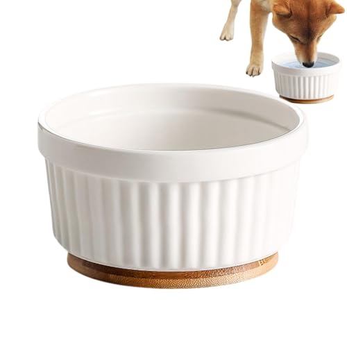 Cat Water Bowl, Cat Bowls with Stand Tilted, Winter Constant Temperature Heating Bowl, Pet Water Bowl, Thermostatic Pet Feeder, Ceramic Heated Dish, Dog Heating Water Dish, Pet Feeding Dish for Winter von zwxqe