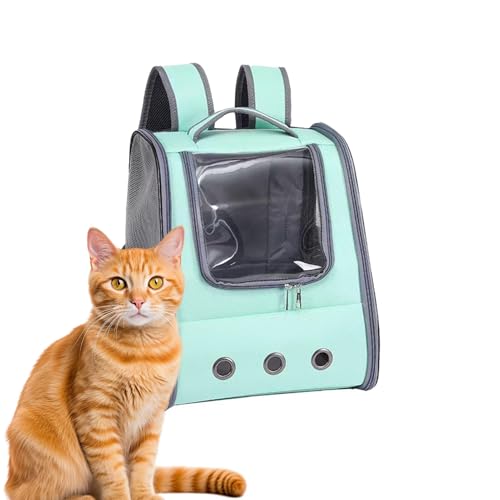 Faltbarer Haustierrucksack, faltbarer tragbarer Katzentragerrucksack, faltbares Design Hund und Katzentasche, Haustier-Tragerucksack für Spaziergänge, Hund und Katze Reiserucksack, faltbarer von zwxqe