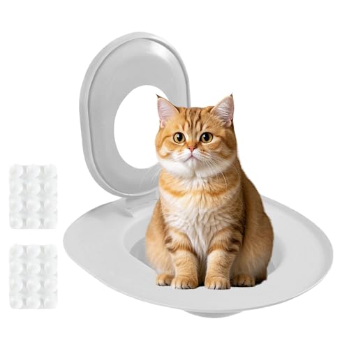 Katzentoilettentrainer – Indoor-Katzentoiletten-Trainingsset | Streu Werkzeug mit Saugnapf-Basis ohne Bohren für Kätzchen, Haustierwohnung, Boden, Zuhause Katzentoilettentrainer – Indoor-Katzentoiletten-Trainingsset | Streu Werkzeug mit Saugnapf-Basis ohne Bohren für Kätzchen, Haustierwohnung, Boden, Zuhause von zwxqe