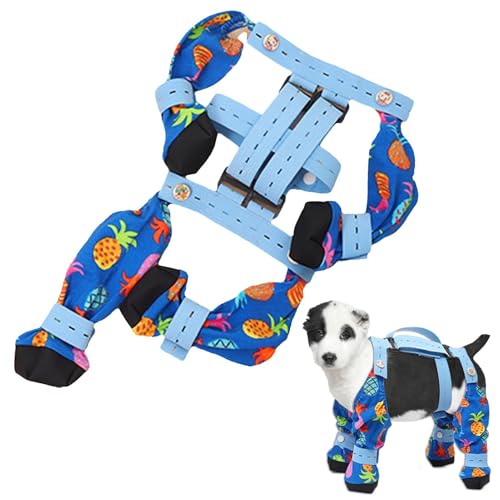 Kleine mittelgroße und große Hunde, einfach anzuziehende Hundehose, Hundestiefel für Camping, Stiefel-Leggings für Hunde, Hundehose für den Außenbereich, rutschfeste Hundeschuhe, Hunde-Leggings für von zwxqe