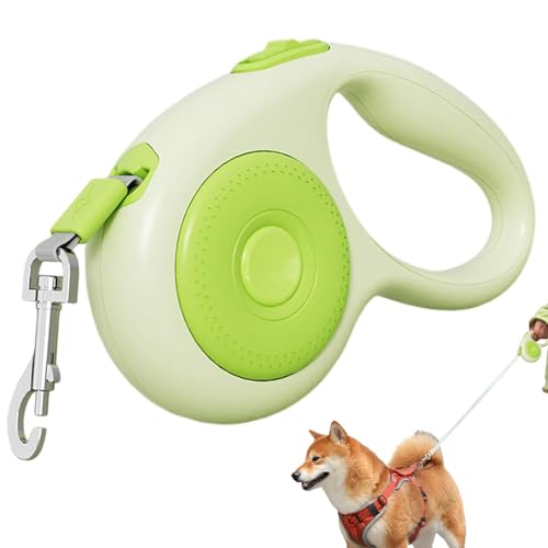 Retractable Dog Lead, Heavy Duty Dog Lead, Pet Lead with Anti-Slip Handle, Retractable Dog Lead, Large Dog Lead Extension, Weatherproof Pet Lead for Small and Large Dogs von zwxqe