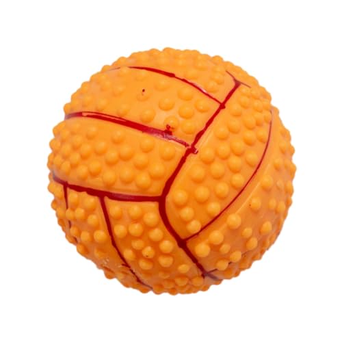 zwxqe Ball Feeder Haustier Spielzeug, Bissfestes Welpenspielzeug, Hundetraining Ball Spielzeug, Quietschender Leckerli-Ball für Hunde, Training Hundespielzeug, Leckerli-Dosierung Hundeball von zwxqe