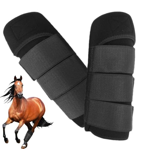 zwxqe Horse Leg Guard | Professional Horse Boot Wrap | Equestrian Leg Wraps, Horse Leg Protection, Competition Horse Leg Wraps, Adjustable Horse Leg Wraps, Horse Leg Guards for Training von zwxqe