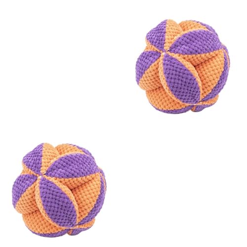 zwxqe Hund Schnüffelball | Hund Puzzle Ball Anreicherung Hundespielzeug | Hund Puzzle Spielzeug, Bissfestes Futterspielzeug, Slow Feeder Treat Ball für Kleine Mittlere Hunde von zwxqe