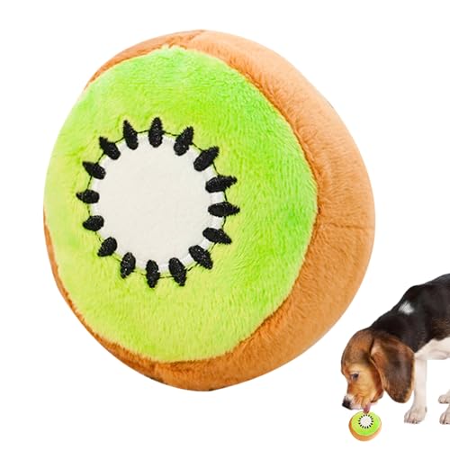 zwxqe Plüsch-Hundespielzeug, Quietschendes Kauspielzeug, Beißtraining, Plüsch, geistige Stimulation, Frucht-Design, Beißring, Indoor & Outdoor, Apportierspielzeug, Ostergeschenk für Welpen, 24 cm zwxqe Plüsch-Hundespielzeug, Quietschendes Kauspielzeug, Beißtraining, Plüsch, geistige Stimulation, Frucht-Design, Beißring, Indoor & Outdoor, Apportierspielzeug, Ostergeschenk für Welpen, 24 cm von zwxqe
