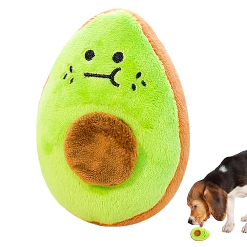 zwxqe Plüsch-Hundespielzeug, Quietschendes Kauspielzeug, Beißtraining, Plüsch, geistige Stimulation, Frucht-Design, Beißring, Indoor & Outdoor, Apportierspielzeug, Ostergeschenk für Welpen, 24 cm zwxqe Plüsch-Hundespielzeug, Quietschendes Kauspielzeug, Beißtraining, Plüsch, geistige Stimulation, Frucht-Design, Beißring, Indoor & Outdoor, Apportierspielzeug, Ostergeschenk für Welpen, 24 cm von zwxqe