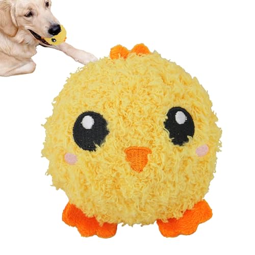 zwxqe Squeaky Dog, Funny Animal Balls for Puppy with Squeaky, 3.54x3.94 Inches Plush Animal Design Training Aid for Home, Pet Room, Bedroom, Interactive Toy von zwxqe