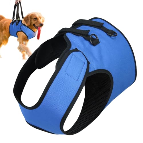 zwxqe Walking Support Dog Harness Adjustable Rope Harness for Dogs, Easy of Use Adjustable Dog Harnes, Sturdy Material Dogs Lift Harnes S, M, L Harnes for Dog, Puppy von zwxqe